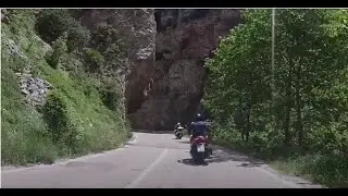 Ταξίδι με σκούτερ στην Ευρυτανία Καρπενήσι (Scooter road trip to Central Greece mountains)