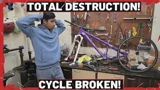 Cycle repair// new setup 👌 ##mtbcyclestunt #stunt #stuntcycle #mtbwheelie