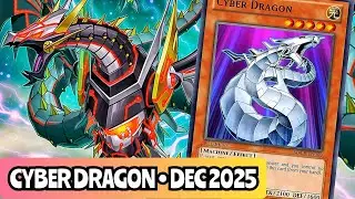 ЛУЧШИЙ! Обзор колоды Cyber ​​Dragon! Декабрь 2025!