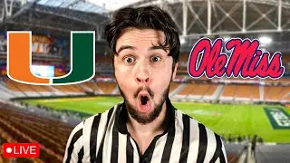 🔴MIAMI vs OLE MISS FIESTA BOWL COLLEGE  FOOTBALL PLAYOFFS LIVE WATCH PARTY🔴