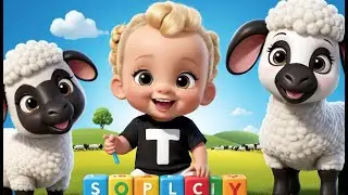 Baa Baa Black Sheep ABC Time | Fun Alphabet Learning Song for Kids & Toddlers