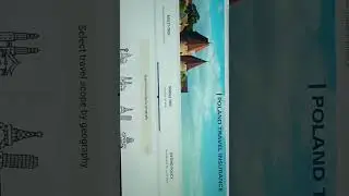 POLAND TRAVEL INSURANCE FOR WORK VISA ! CHECK COMPANIES ON PANEL BEFORE BOOKING INSURANCE