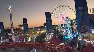Galaxy Coaster On Ride POV Orange County Fair 🍊