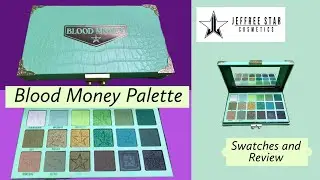 Jeffree Star: Blood Money Palette | Review and Swatches | Ok, but can we relate? 🤔