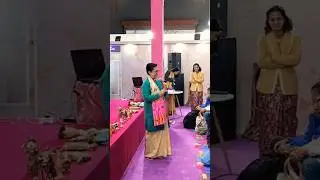 Dolls workshop at World Book Fair 2026 #fun #traditionaldollsofIndia #nep2020 #playpedagogy