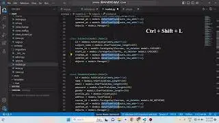 Multiple Cursors feature with keyboard shortcut  in VS code