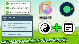 [ MIUI 13 A11 STOCK ROM MODIFAN ] CARA FIX INTEGRITY AGAR DAPAT STRONG DENGAN KSU - REDMI 10C FOG