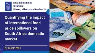 Gisele Mah -  Quantifying the impact of international food price spillovers on SA domestic market