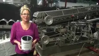 New Way Automatic Roll Through Hot Glue Wrap Labeler Demonstration