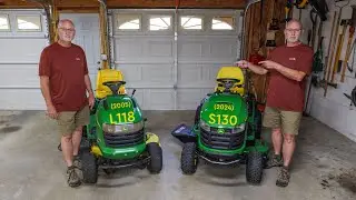 John Deere L118 / S130 Comparison