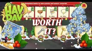 Праздничное задание Hay Day (2025) &mdash; Замороженный куст