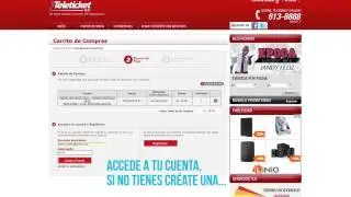 COMO COMPRAR EN TELETICKET MEDIANTE WEB