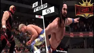 TOP 5 SIMULATIONS IN WWE 2K19!