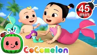 Mermaid at the Beach Song | Cute Kids Music & Beach Adventure
