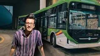 First Ride Experience Of Green Line Bus Karachi | Met Governer Sindh Imran Ismail | Hasaan AJ