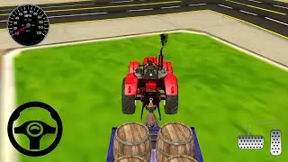 Real Tractor Trolley Cargo Simulation 2 - Heavy Farming Vehicles Offroad Driver - Android GamePlay