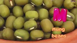 ABC vegetables Name + Learn ABC with vegetables + RhymeTime nursery rhymes & kids songs