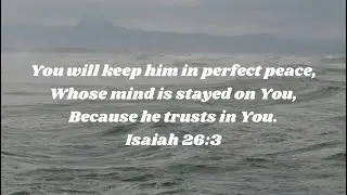 Monday Morning Manna and Prayer 1/12/2026 Perfect Peace!