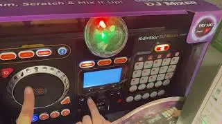 VTech Kidi Star DJ Mixer Toy Review #vtech #dj