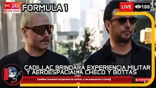 Cadillac brindar&aacute; experiencia militar y aeroespacial a Checo P&eacute;rez y Valtteri Bottas