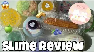 $100+ RODEM SLIME REVIEW 🥰 100% HONEST FAMOUS SHOP REVIEW || SLIME ASMR