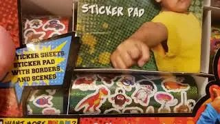 RYANS WORLD POCKET WATCH STICKER KIT 1000 STICKERS DOLLAR TREE FIND UNBOXING