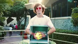 What's in the box? Rublev takes on the challenge in Dubai