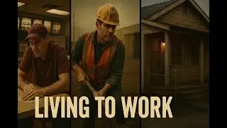 Living To Work - A Song For The Working Class (Burned Strings Lyric Video)
