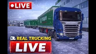 🔴 LIVE Convoy Drive ❄️ Extreme Winter Session | ETS2 Snow Driving