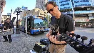 Lay down Sally - Eric Clapton classic live from the street. Again, no reaction! (tips welcome)