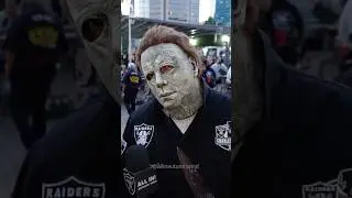 Raider Myers (aka Troy) hosting a night-before party in Baltimore