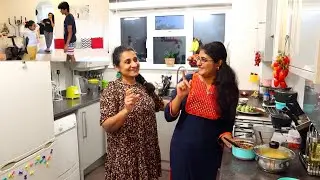 Going to friend's home in UK | Dinner with Friend | Karnataka special Badenekai Bhaji recipe