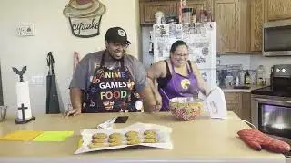 Nerdy Nibbles Ep 013 Peanut Butter Cookies and Ginger Mini-Cakes with Vanilla Frosting