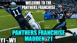 Madden 21 Panthers Franchise Mode | WELCOME TO THE PANTHERS FRANCHISE | [Y1 W1] - Ep 1