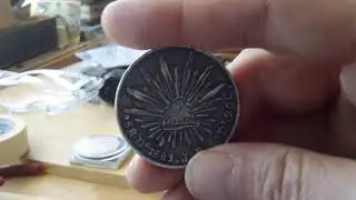 1881 8 reales mexico mint