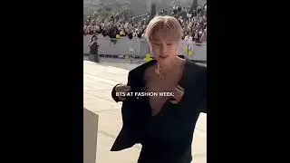 SUGA FINALLY SHOWED UP AT FASHION WEEKEND 😭🔥 #bts #suga #btsarmy