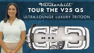 Vanderbilt Pontoons - V25 QS Tritoon Pontoon Boat