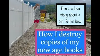 How I destroy my New Age books.