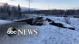 Large earthquake rocks Alaska