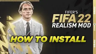 CARA INSTALL FIFERs FIFA 22 Realism Mod + SQUAD UPDATE TU17