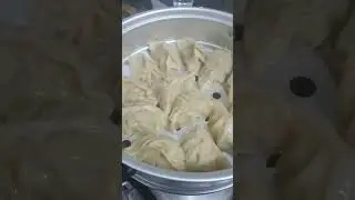 Steam Momos / momo/ momo in rice cooker/ steamer