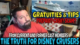 DISNEY CRUISE GRATUITIES THE SHOCKING TRUTH #disneycruise #gratuities #truth
