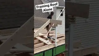 Framing Addition Roof Alone!