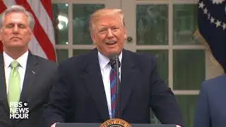 WATCH: Trump says he can use emergency powers to build border wall without Congress