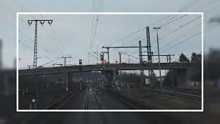 F&uuml;hrerstandsmitfahrt (Cabride) | FULDA - HANAU | DB Netz TVT 703 [HD]