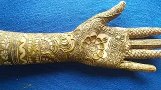 Full Hand Mehndi Design | Simple & Beautiful Mehndi for Beginners | Step by Step Tutorial