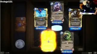 Hearthstone Card Pack Opening - First Legendary!