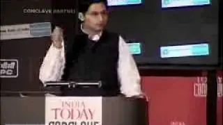 Deepender Hooda - Congress MP - Reality vs Idealism - India Today Conclave 2010