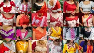 Bangali Red & White Combination Blouse Design 2025#kolkata #bangli