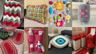 Most beautiful and attractive crochet items and ideas||Crochet home decor ideas 2025 